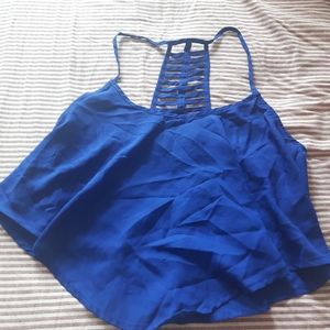 👽4 for $10👽Blue tank top